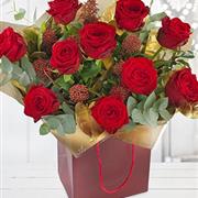 Christmas Red Roses